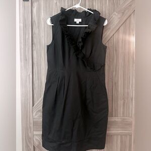 Size 12P Ann Taylor Loft black sleeveless dress